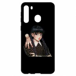 Чехол для Samsung A21 Венсдей и Вещь - PrintSalon