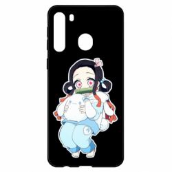 Чехол для Samsung A21 Very cute Nezuko - PrintSalon