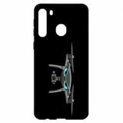 Чехол для Samsung A21 Уверенный дрон - PrintSalon