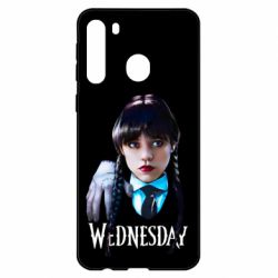 Чехол для Samsung A21 Wednesday and Thing - PrintSalon