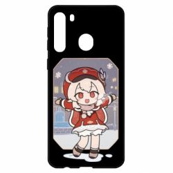 Чехол для Samsung A21 Зимняя Кли - PrintSalon