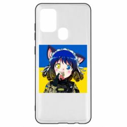 Чехол для Samsung A21s Аниме Украина - PrintSalon