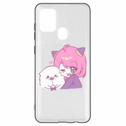 Чехол для Samsung A21s Аня и Бонд Форджер - PrintSalon