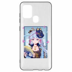 Чехол для Samsung A21s Аяка в рамке - PrintSalon