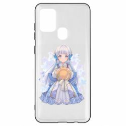 Чехол для Samsung A21s Аяка в стиле Фонтейна - PrintSalon