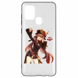 Чехол для Samsung A21s Ху Тао Геншин - PrintSalon