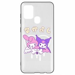Чехол для Samsung A21s Kuromi and My Melody - PrintSalon