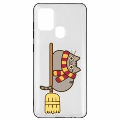 Чохол для Samsung A21s Pusheen Harry Potter - PrintSalon