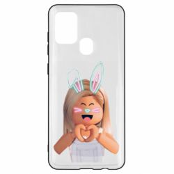 Чехол для Samsung A21s Roblox girl - PrintSalon