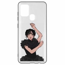 Чехол для Samsung A21s Уэнсдей арт - PrintSalon