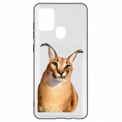 Чехол для Samsung A21s Большой шлёпа - PrintSalon