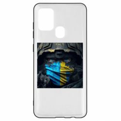 Чехол для Samsung A21s Воин ЗСУ - PrintSalon