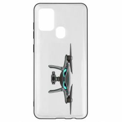 Чехол для Samsung A21s Уверенный дрон - PrintSalon