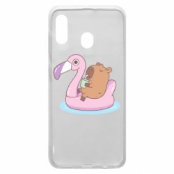 Чехол для Samsung A30 Capybara Chilling - PrintSalon