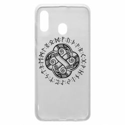 Чехол для Samsung A30 Celtic Dragon and Runes - PrintSalon