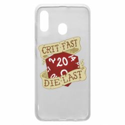 Чехол для Samsung A30 Crit fast - die last - PrintSalon