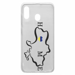 Чехол для Samsung A30 Home. Map of Ukraine - PrintSalon
