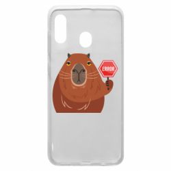Чехол для Samsung A30 Капибара. Error - PrintSalon