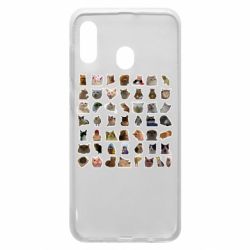 Чехол для Samsung A30 Коты мем. - PrintSalon