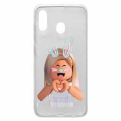 Чехол для Samsung A30 Roblox girl - PrintSalon