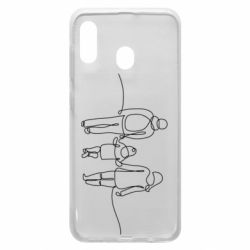 Чехол для Samsung A30 Семья! - PrintSalon