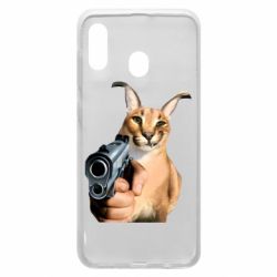 Чехол для Samsung A30 Шлепа с пистолетом - PrintSalon