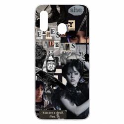 Чехол для Samsung A30 Венздей Адамс. - PrintSalon