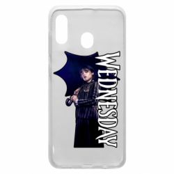 Чехол для Samsung A30 Wendesday Addams - PrintSalon