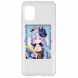 Чехол для Samsung A31 Аяка в рамке - PrintSalon