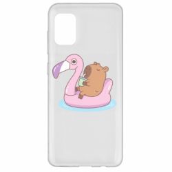 Чехол для Samsung A31 Capybara Chilling - PrintSalon