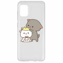 Чехол для Samsung A31 Чиби котики - PrintSalon