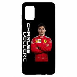 Чехол для Samsung A31 F1 Charles Leclerc - PrintSalon