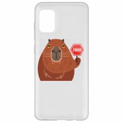 Чехол для Samsung A31 Капибара. Error - PrintSalon
