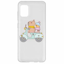Чехол для Samsung A31 Капибара и Морская свинка - PrintSalon