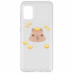 Чехол для Samsung A31 Морда капибары - PrintSalon
