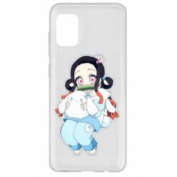 Чехол для Samsung A31 Very cute Nezuko - PrintSalon