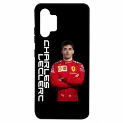 Чехол для Samsung A32 4G F1 Charles Leclerc - PrintSalon