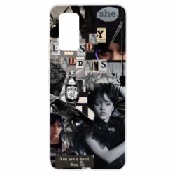 Чехол для Samsung A32 4G Венздей Адамс. - PrintSalon