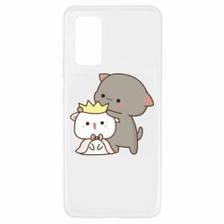 Чехол для Samsung A32 4G Чиби котики - PrintSalon