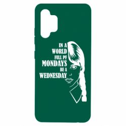 Чехол для Samsung A32 4G Wednesday girl - PrintSalon