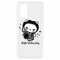 Чехол для Samsung A32 4G Wednesday Hello Kitty - PrintSalon