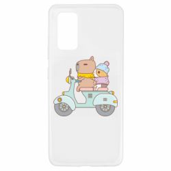 Чехол для Samsung A32 4G Капибара и Морская свинка - PrintSalon