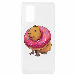 Чехол для Samsung A32 4G Пончик с капибарой - PrintSalon