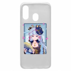 Чехол для Samsung A40 Аяка в рамке - PrintSalon