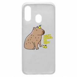 Чохол для Samsung A40 Будь Капібарою - PrintSalon