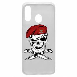 Чехол для Samsung A40 Череп ДШВ - PrintSalon