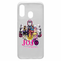 Чехол для Samsung A40 JoJo Golden Wind - PrintSalon