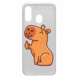Чехол для Samsung A40 Капибара лайк - PrintSalon