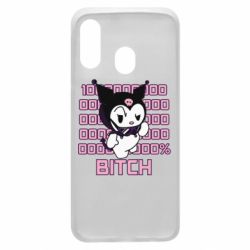 Чехол для Samsung A40 Kuromi bitch - PrintSalon