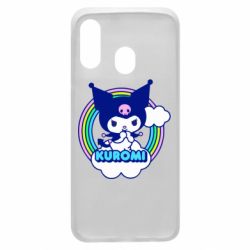 Чохол для Samsung A40 Kuromi Rainbow - PrintSalon